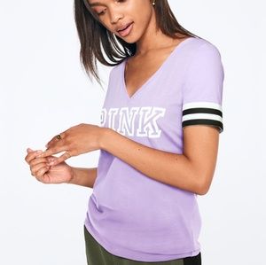PINK Perfect Short-Sleeve V-Neck Tee